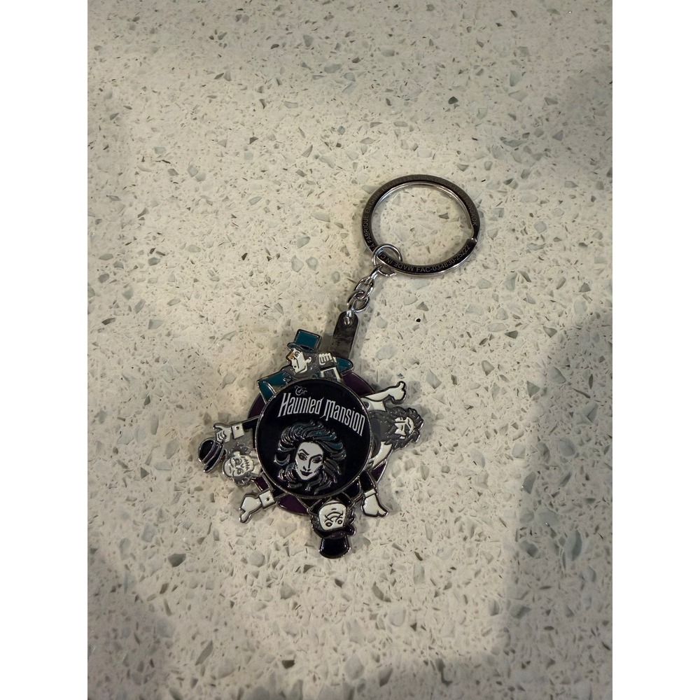 Disney Parks 2025 Haunted Mansion Madame Leota Hitchhiking Ghosts Keychain